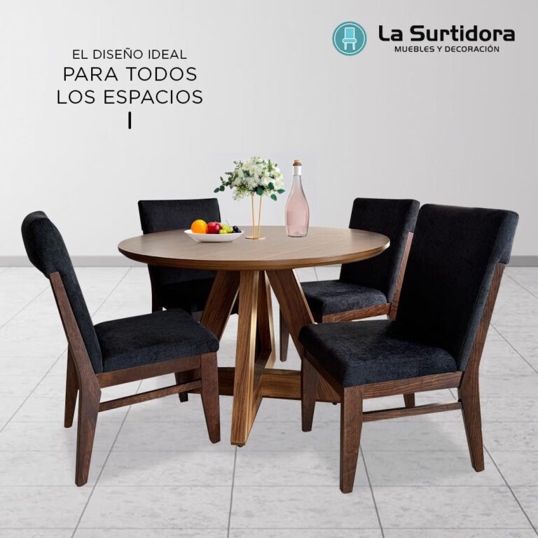 Mesa Xama + 4 sillas coors