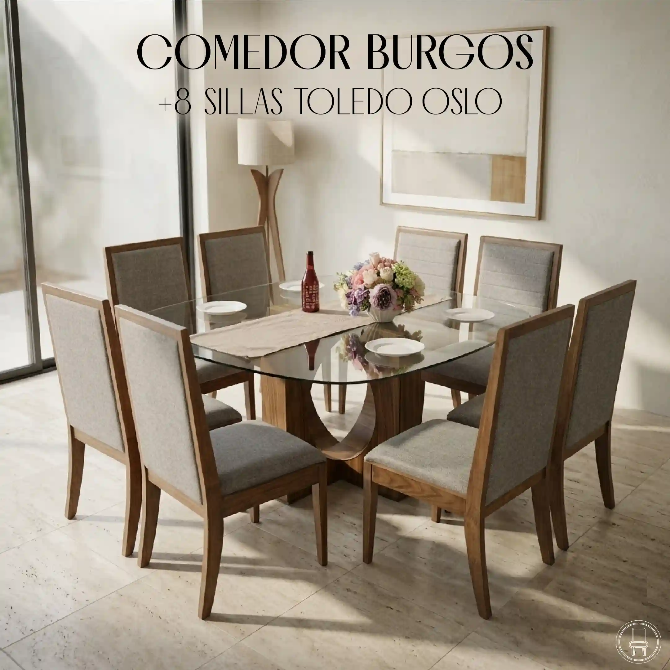 Comedor para 8 personas