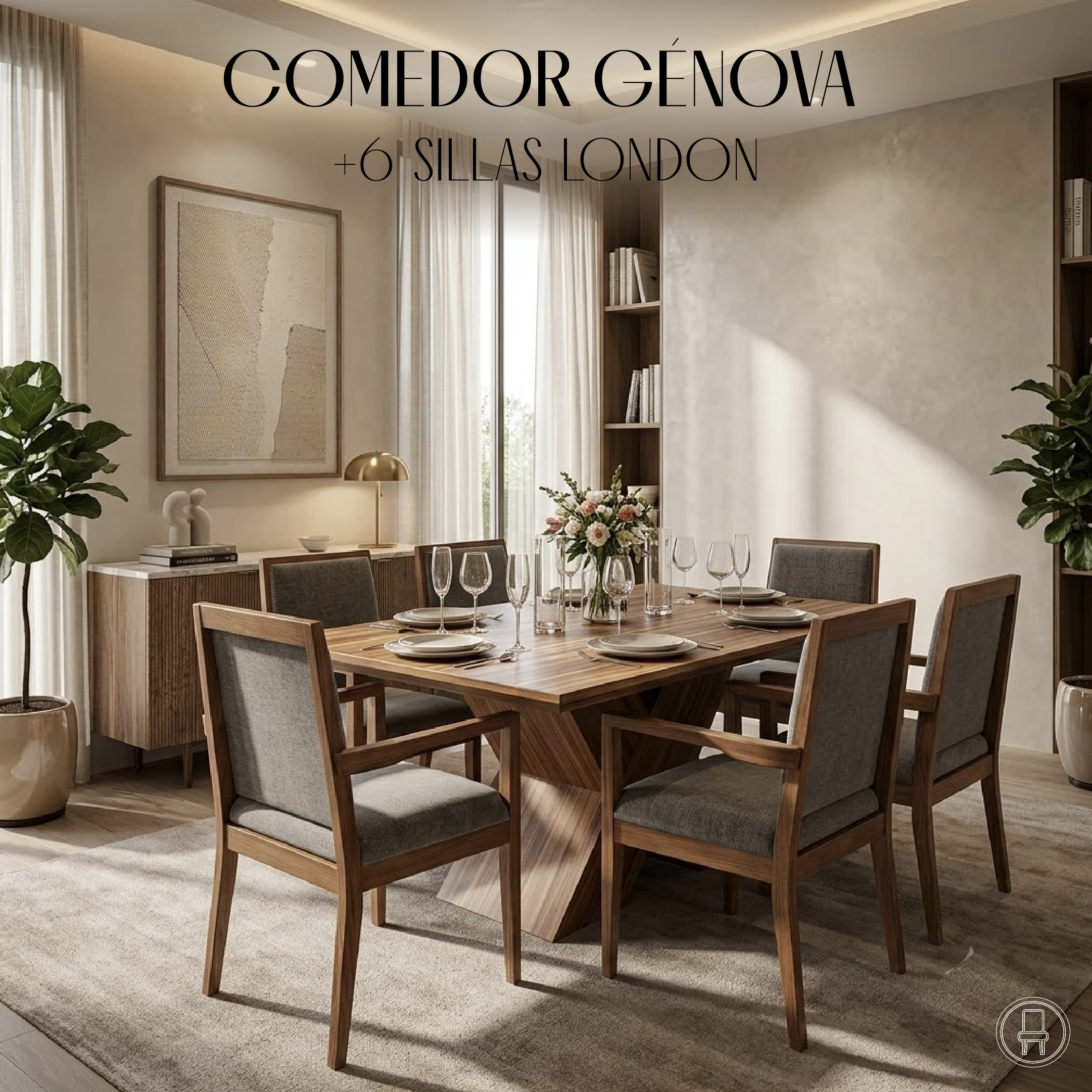 Comedor para 6 personas