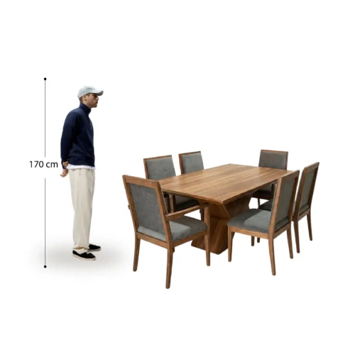 Alternative view of Comedor Genova + 6 sillas London