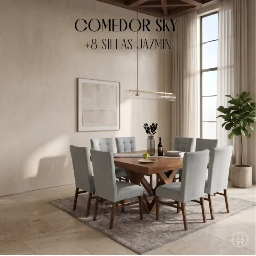 Comedor para 8 personas