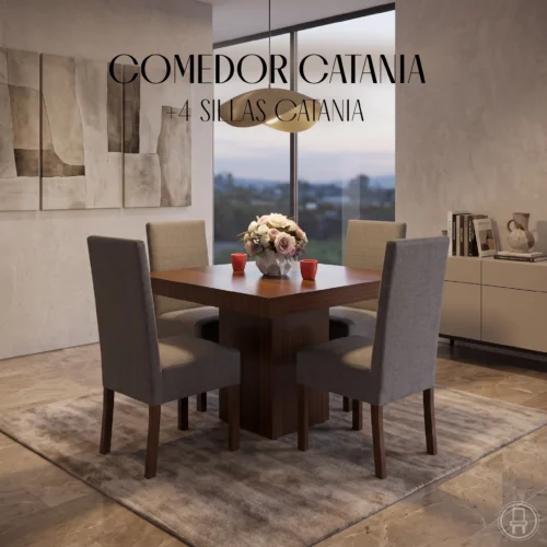 Comedor para 4 personas