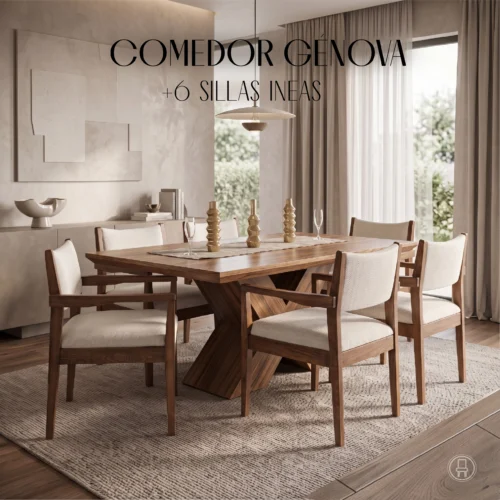 Comedor para 6 personas