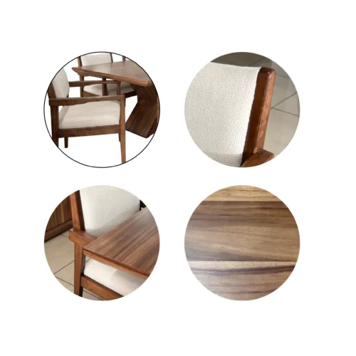 Alternative view of Comedor Genova + 6 sillas Ineas