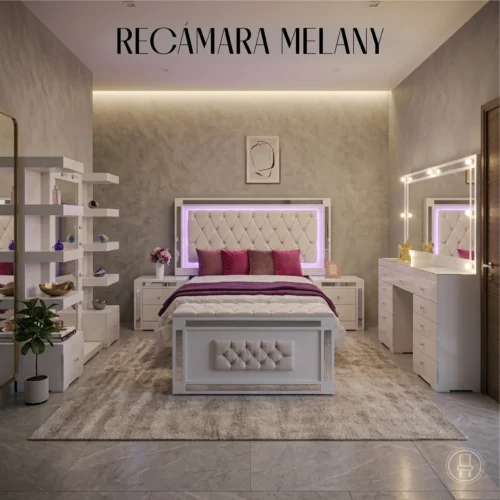 Recamara matrimonial, Recamara queen, Recamara King Size