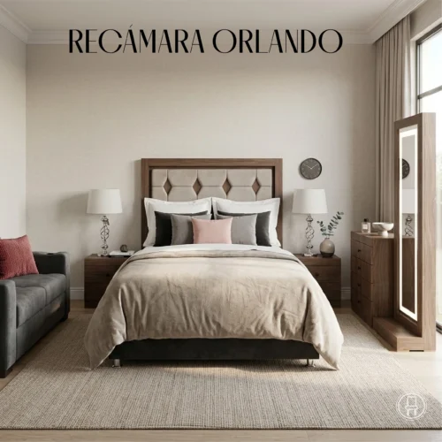 Recamara matrimonial, Recamara queen, Recamara King Size
