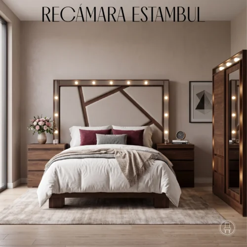 Recamara matrimonial, Recamara queen, Recamara King Size